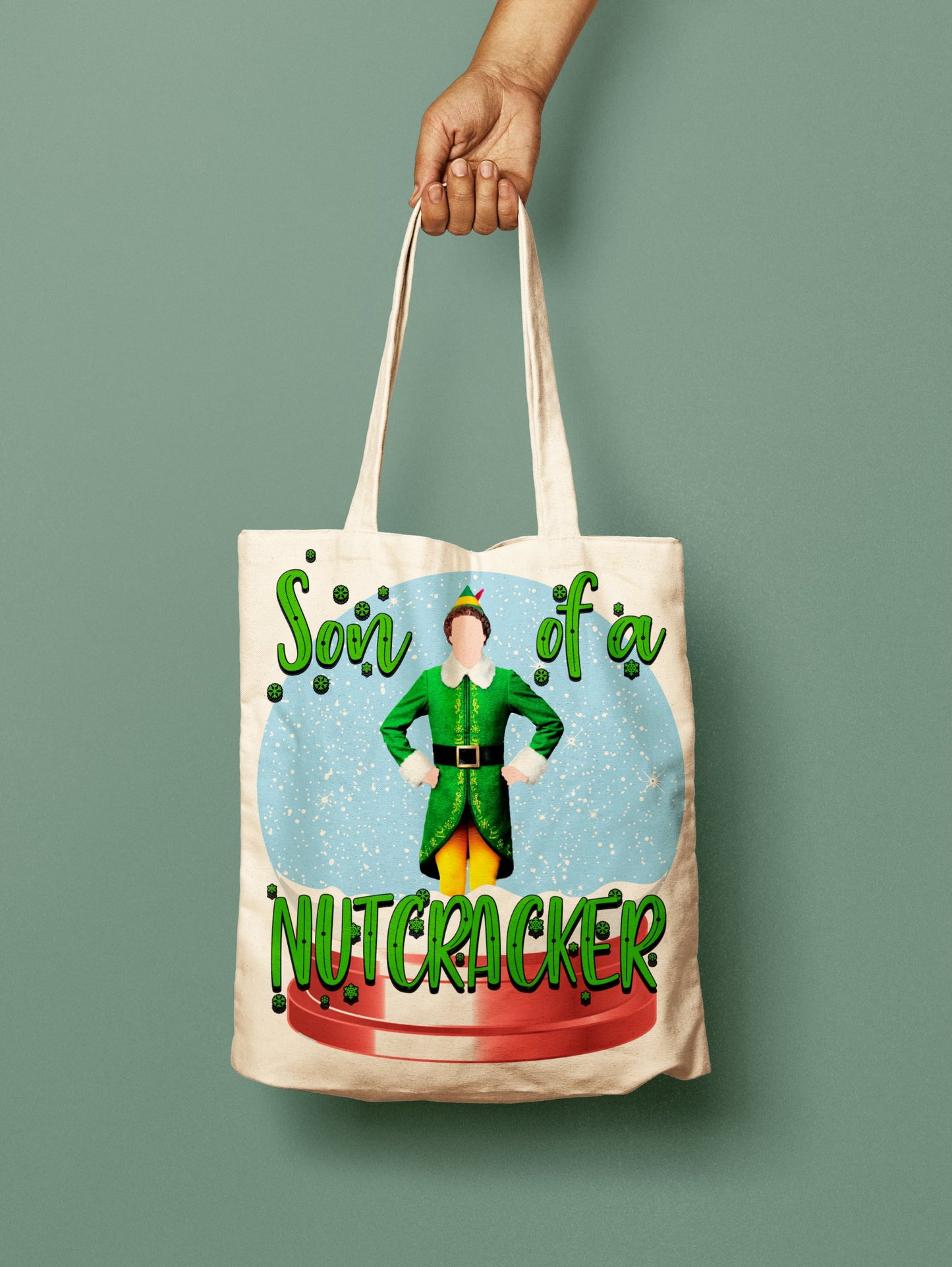 Buddy the Elf "Snowglobe" Tote Bag