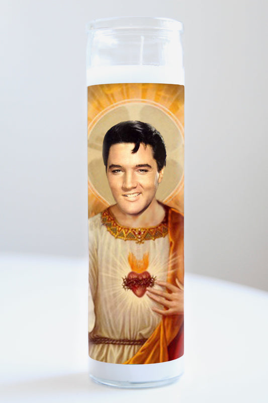 Elvis Presley Saint Candle