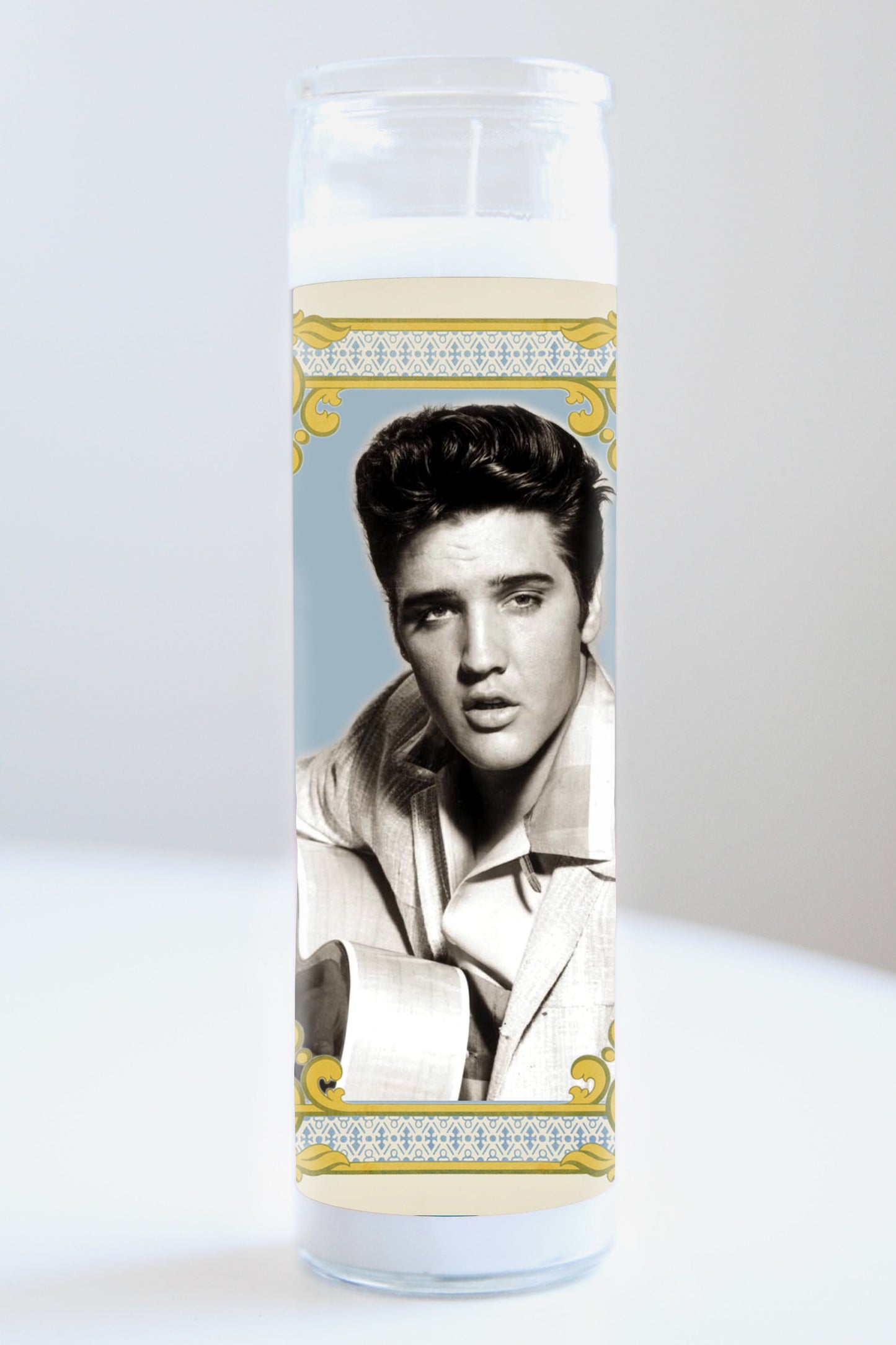 Elvis Presley Framed Candle
