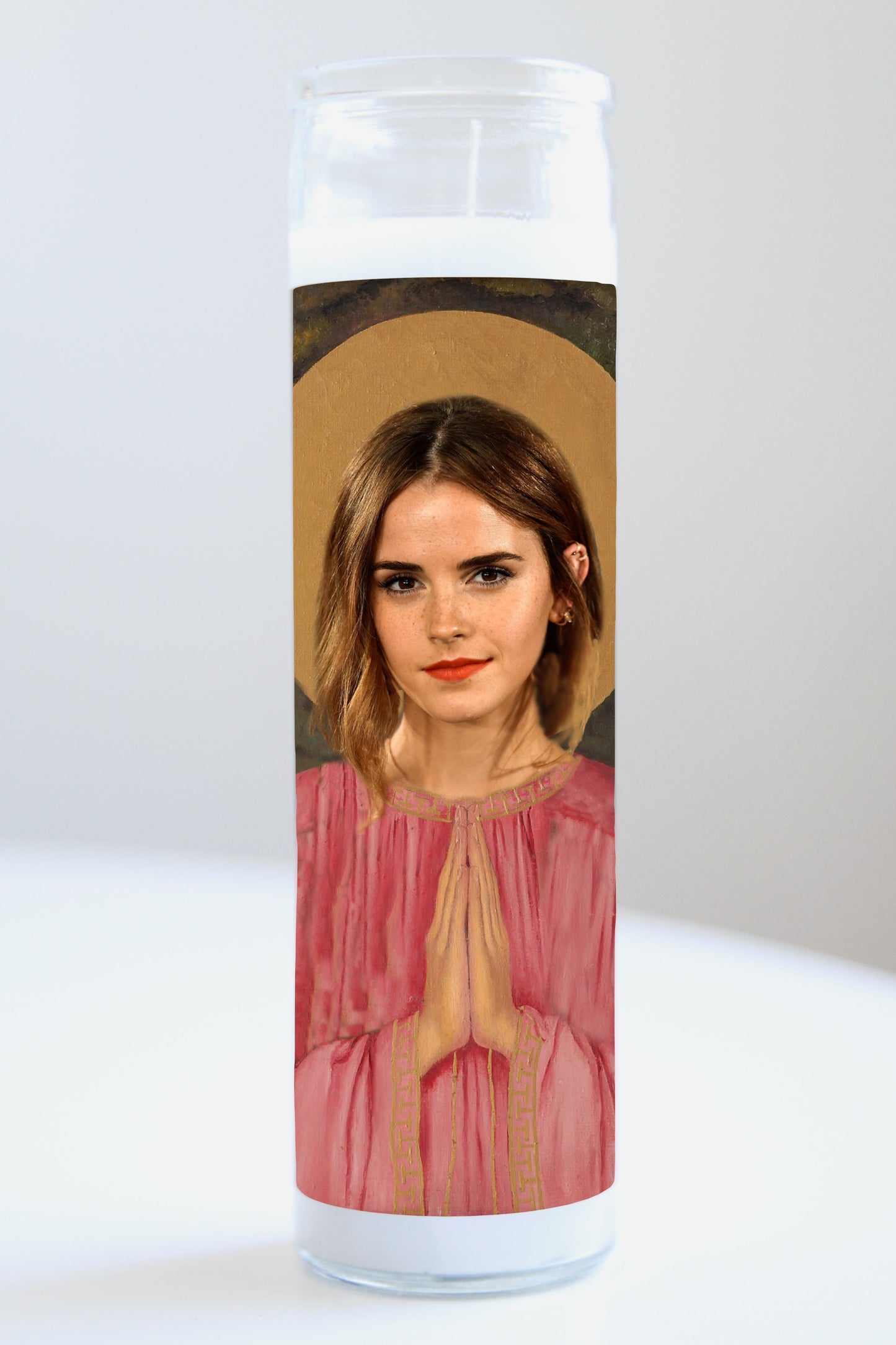 Emma Watson Pink Robe Candle