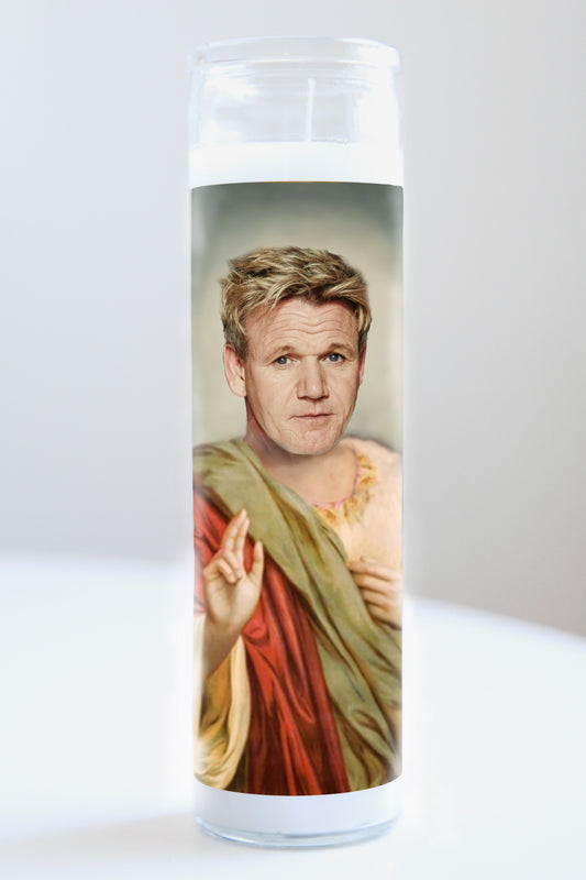 Gordon Ramsay Red/Green Robe Candle