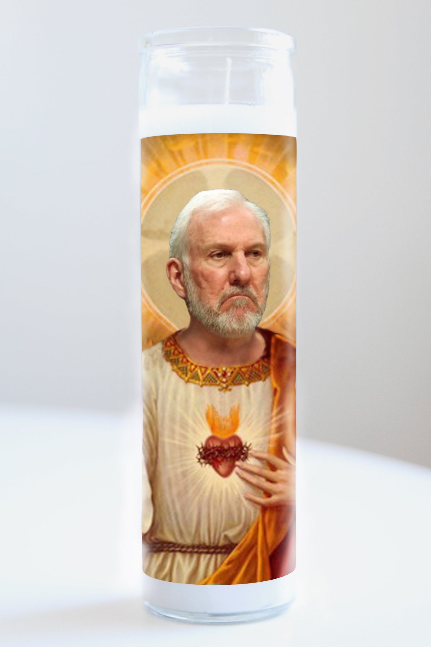Gregg Popovich "Grumpy" Saint Candle
