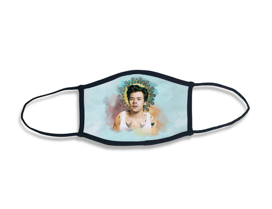 Harry Styles Watercolor Face Mask