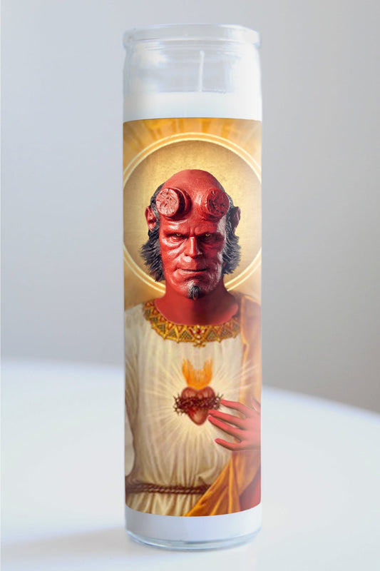 Hellboy Saint Candle