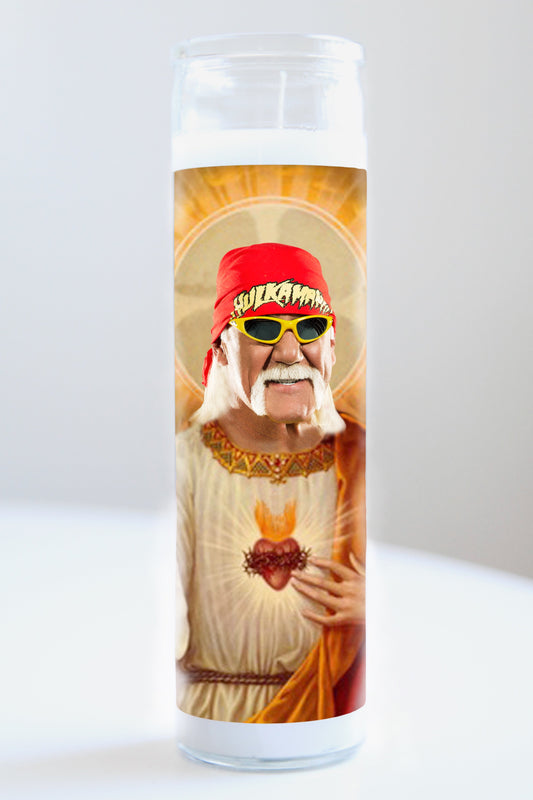 Hulk Hogan Saint Candle