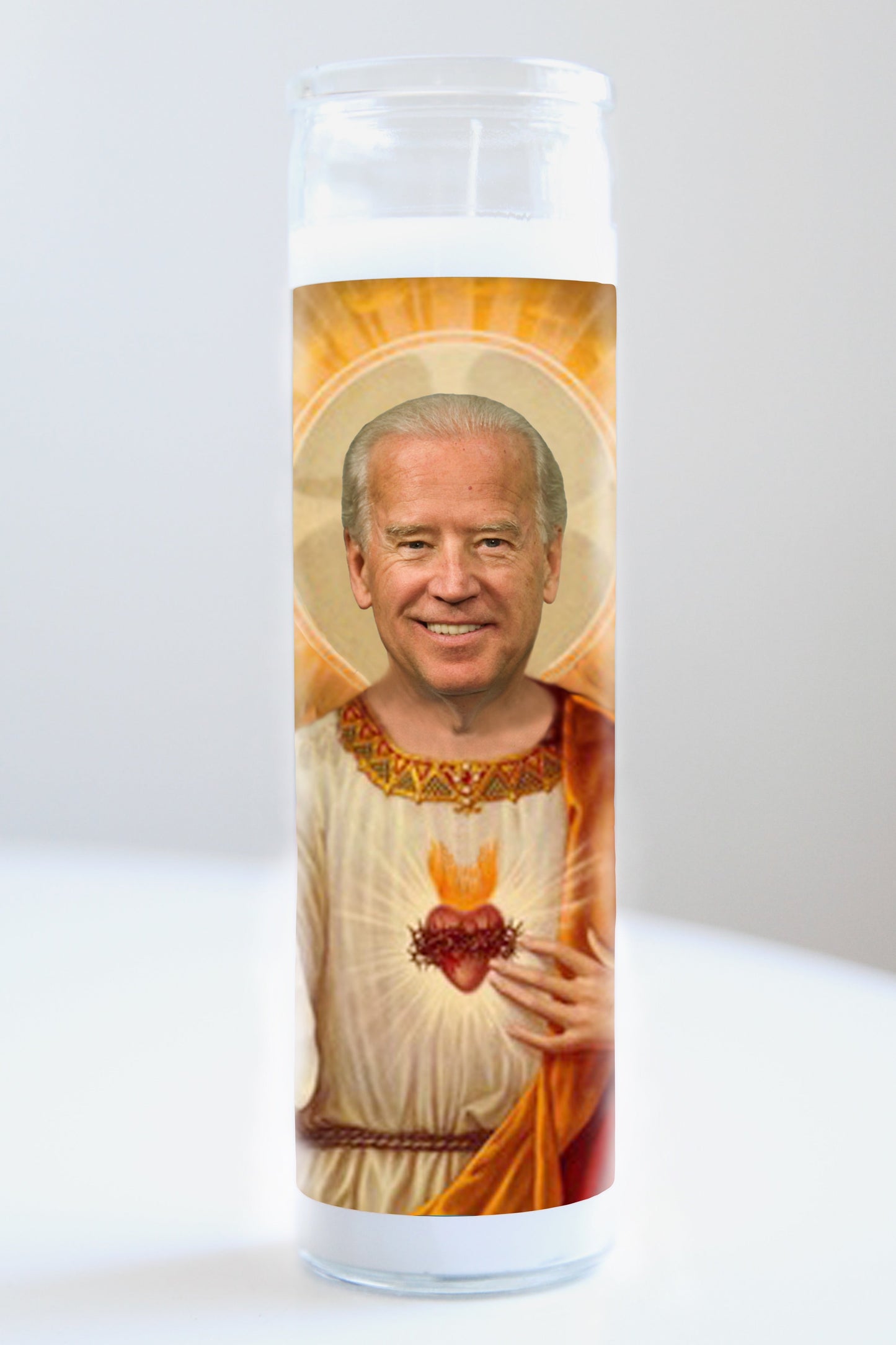 Joe Biden Saint Candle