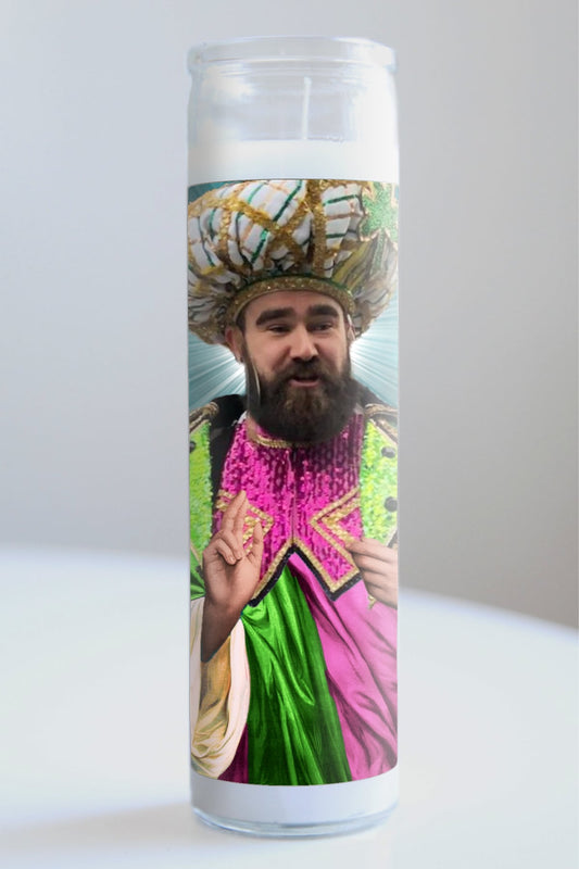 Jason Kelce "Mummers" Candle