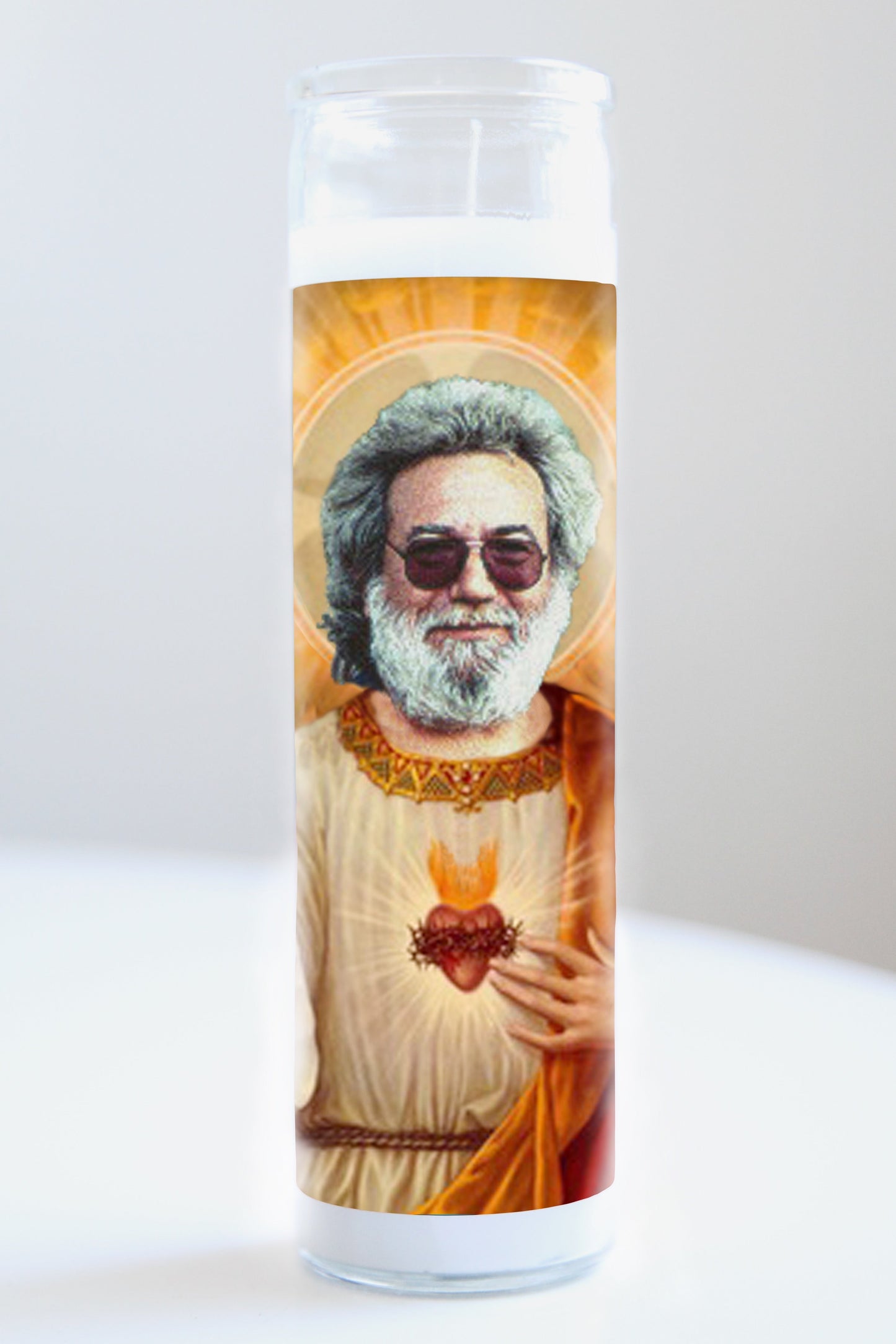 Jerry Garcia Saint Candle