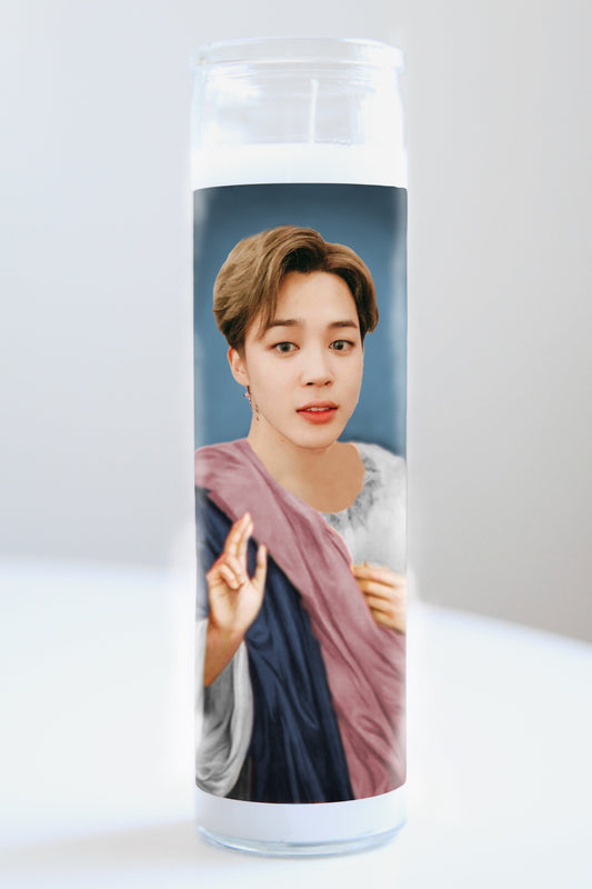 Jimin (BTS) Blue Robe Candle