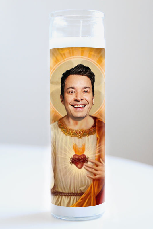 Jimmy Fallon Saint Candle