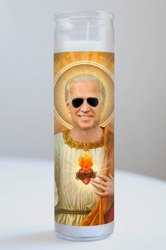 Joe Biden "Sunglasses" Saint Candle