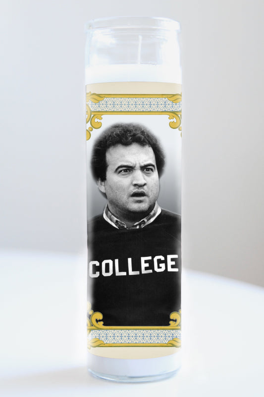 John Belushi (Animal House) "College" Candle