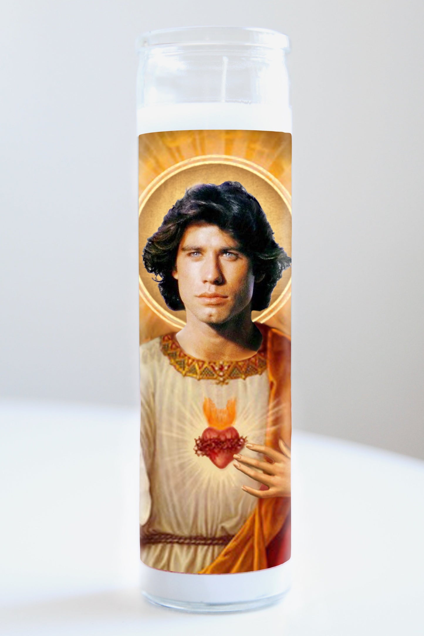 John Travolta "Young" Saint Candle