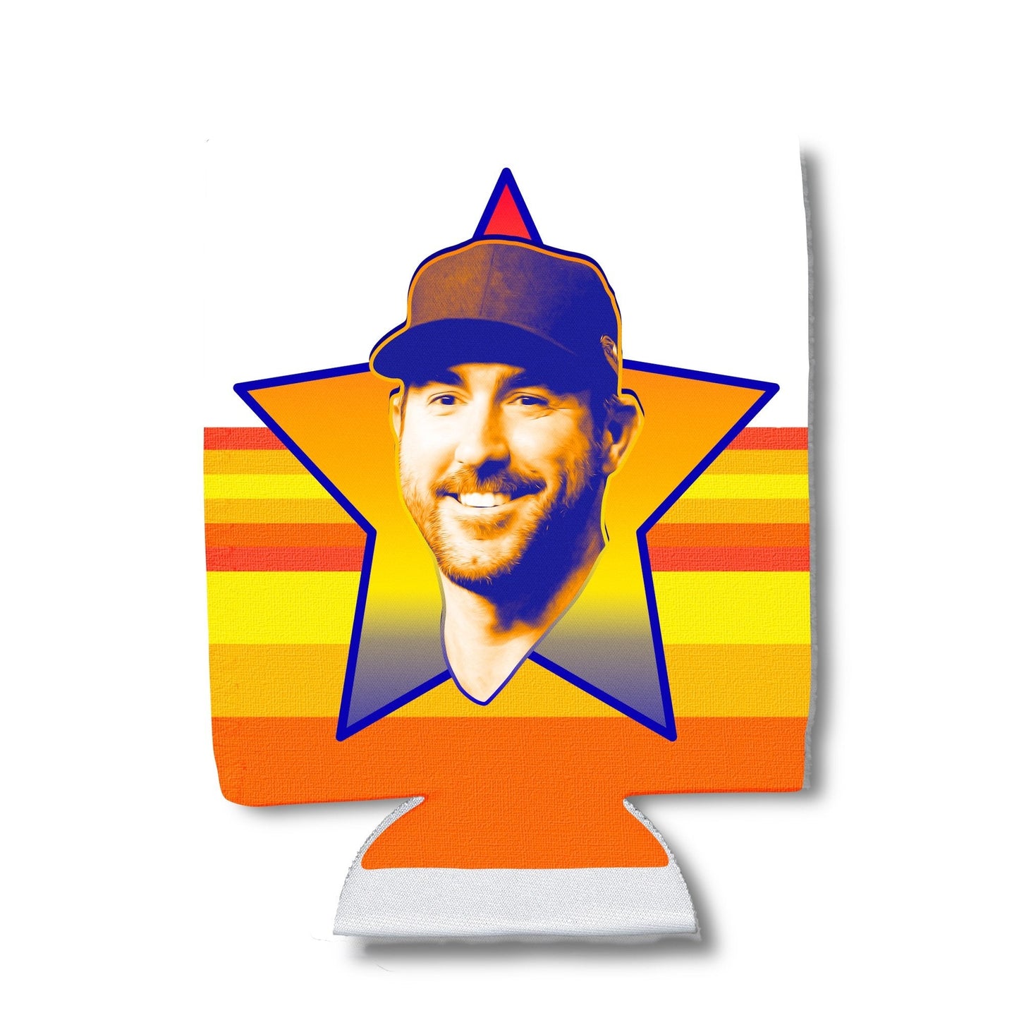 Justin Verlander White Star Can Hugger