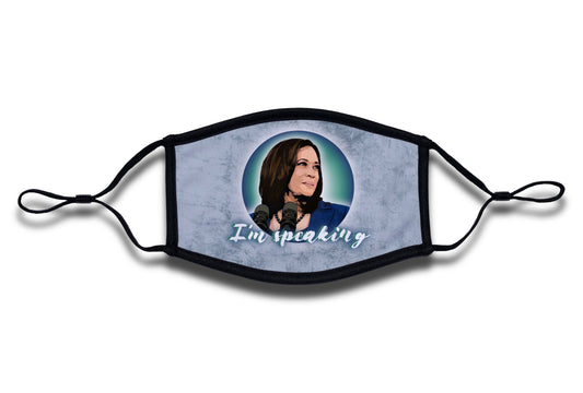 Kamala Harris "I'm Speaking" Face Mask