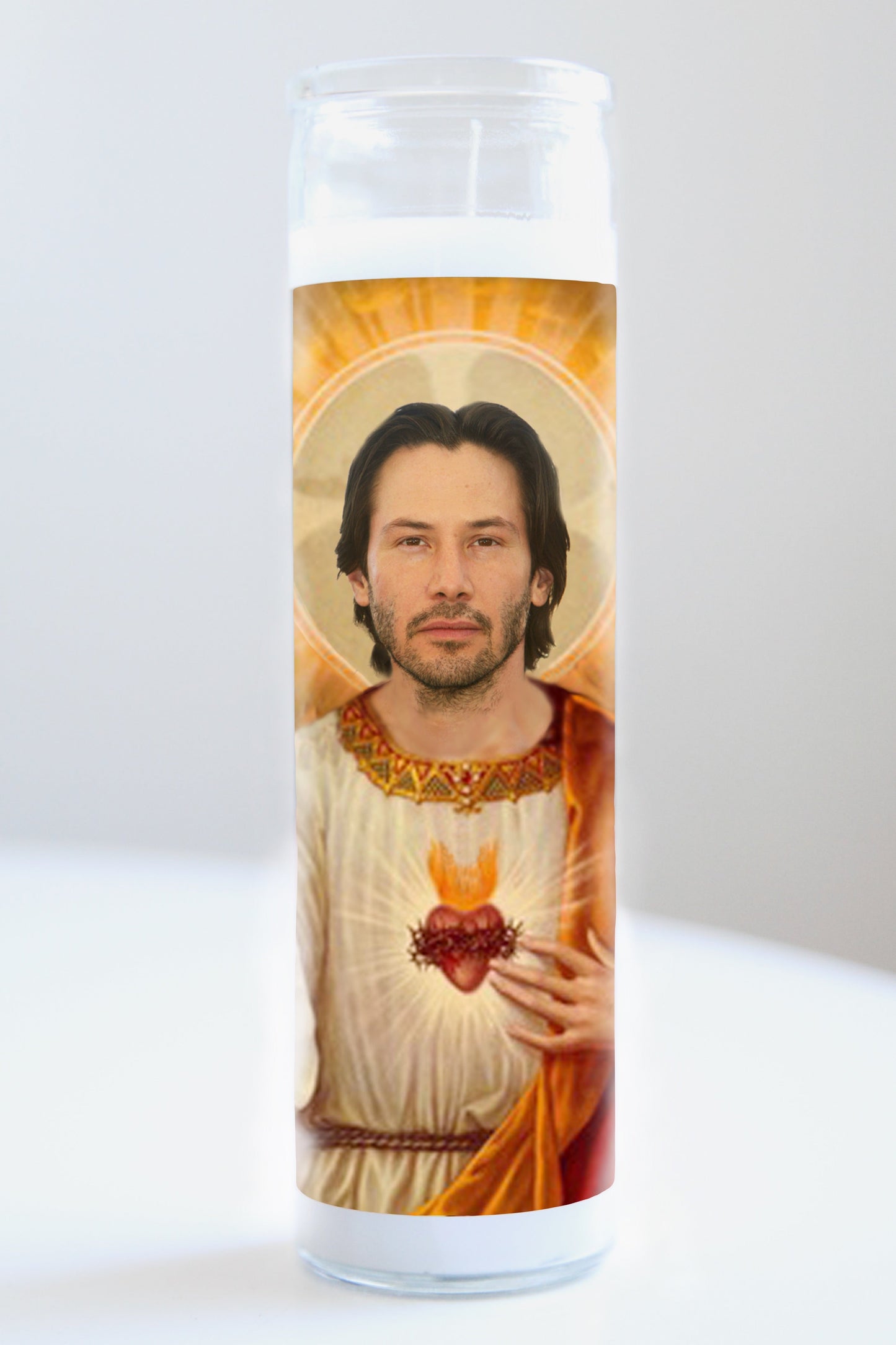Keanu Reeves Saint Candle