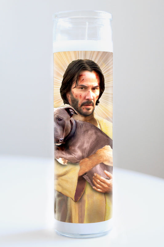 John Wick Pitbull Candle