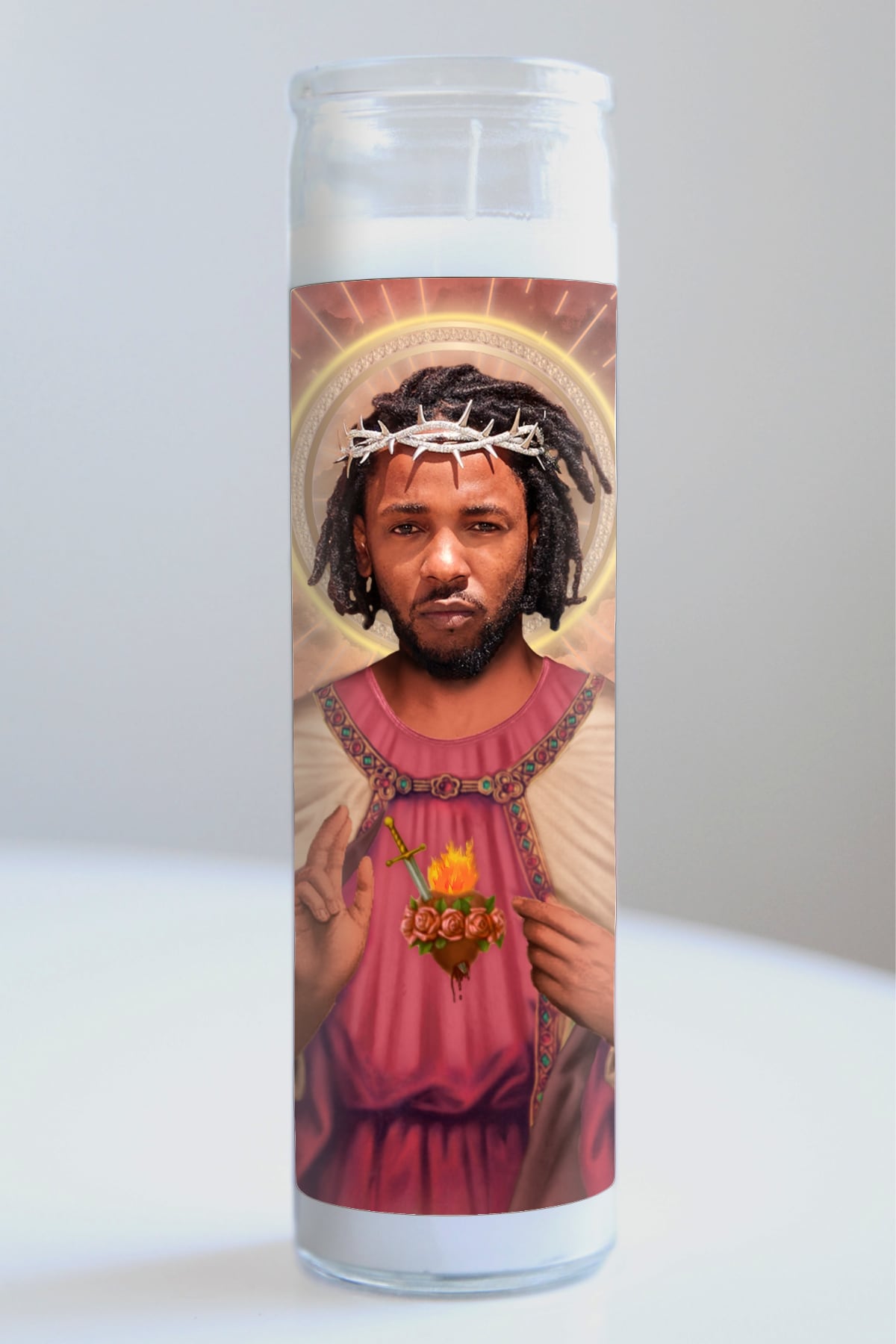 Kendrick Lamar Red Robe Candle