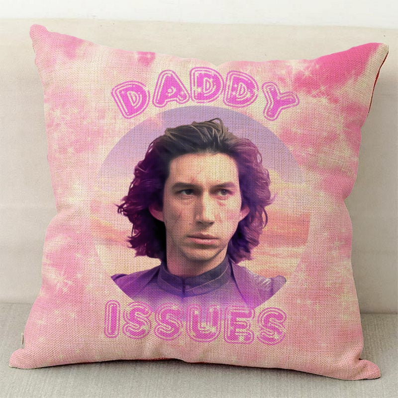 Adam Driver "Daddy Issues" Pillow
