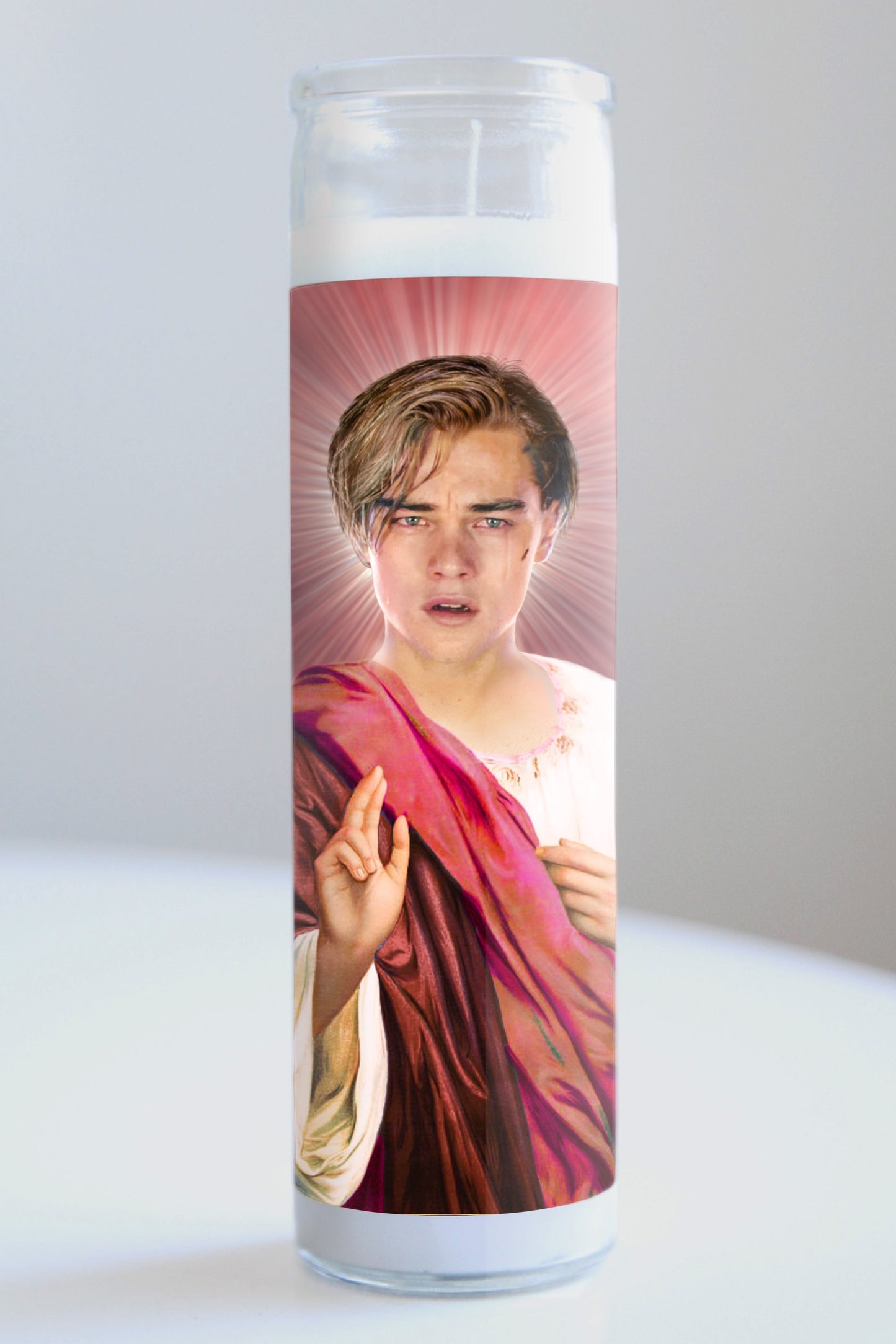 Leonardo DiCaprio Red Robe Candle