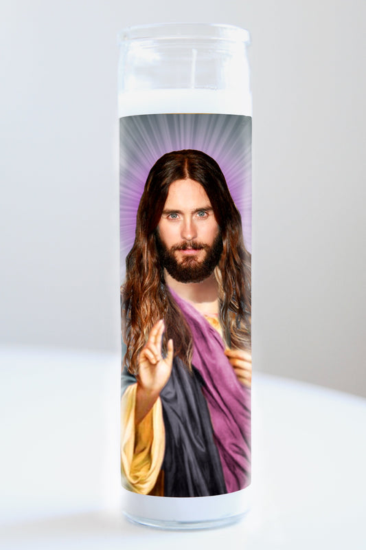 Jared Leto Purple Robe Candle