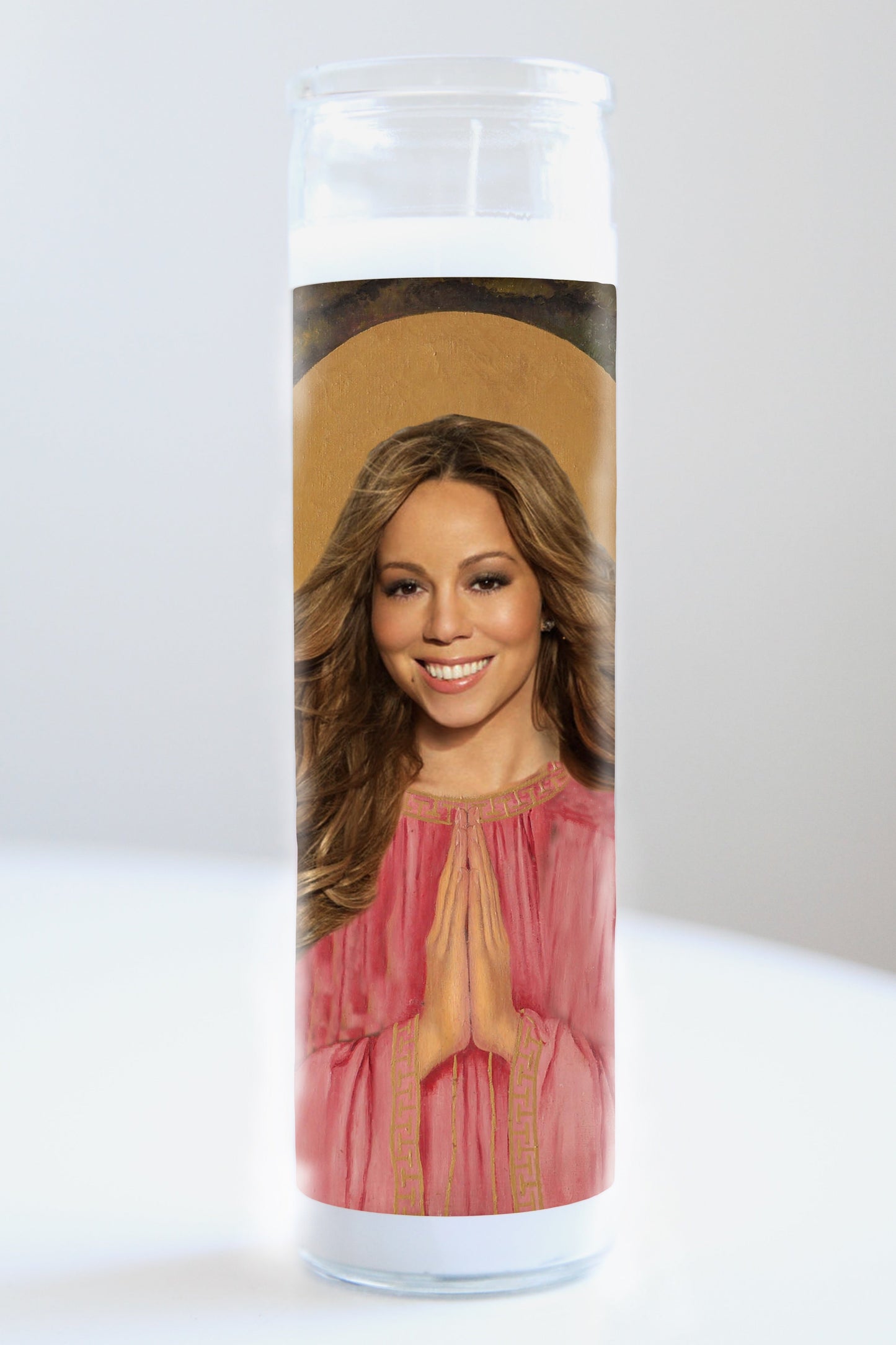 Mariah Carey Pink Robe Candle