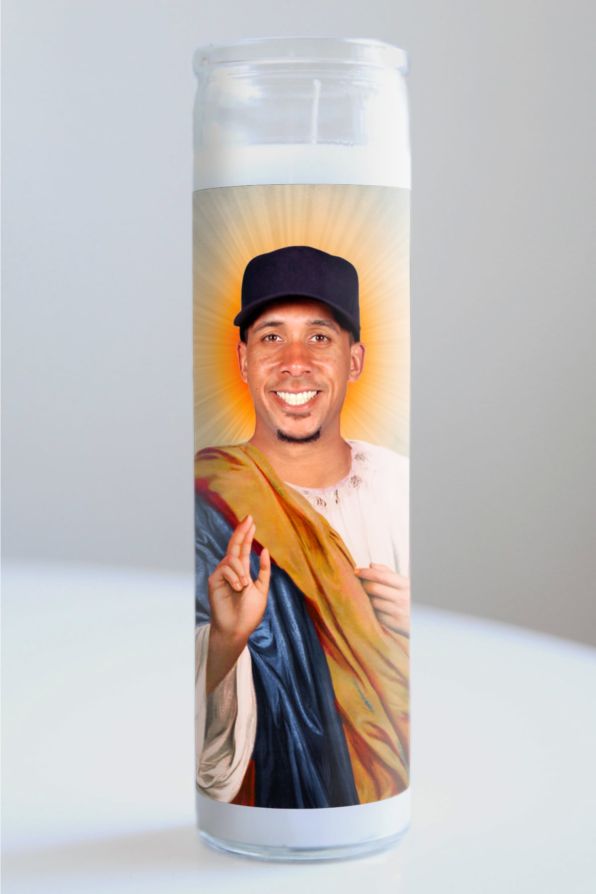 Michael Brantley Team Colors Candle