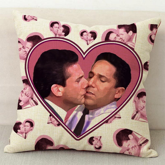 Michael & Oscar (The Office) Pillow