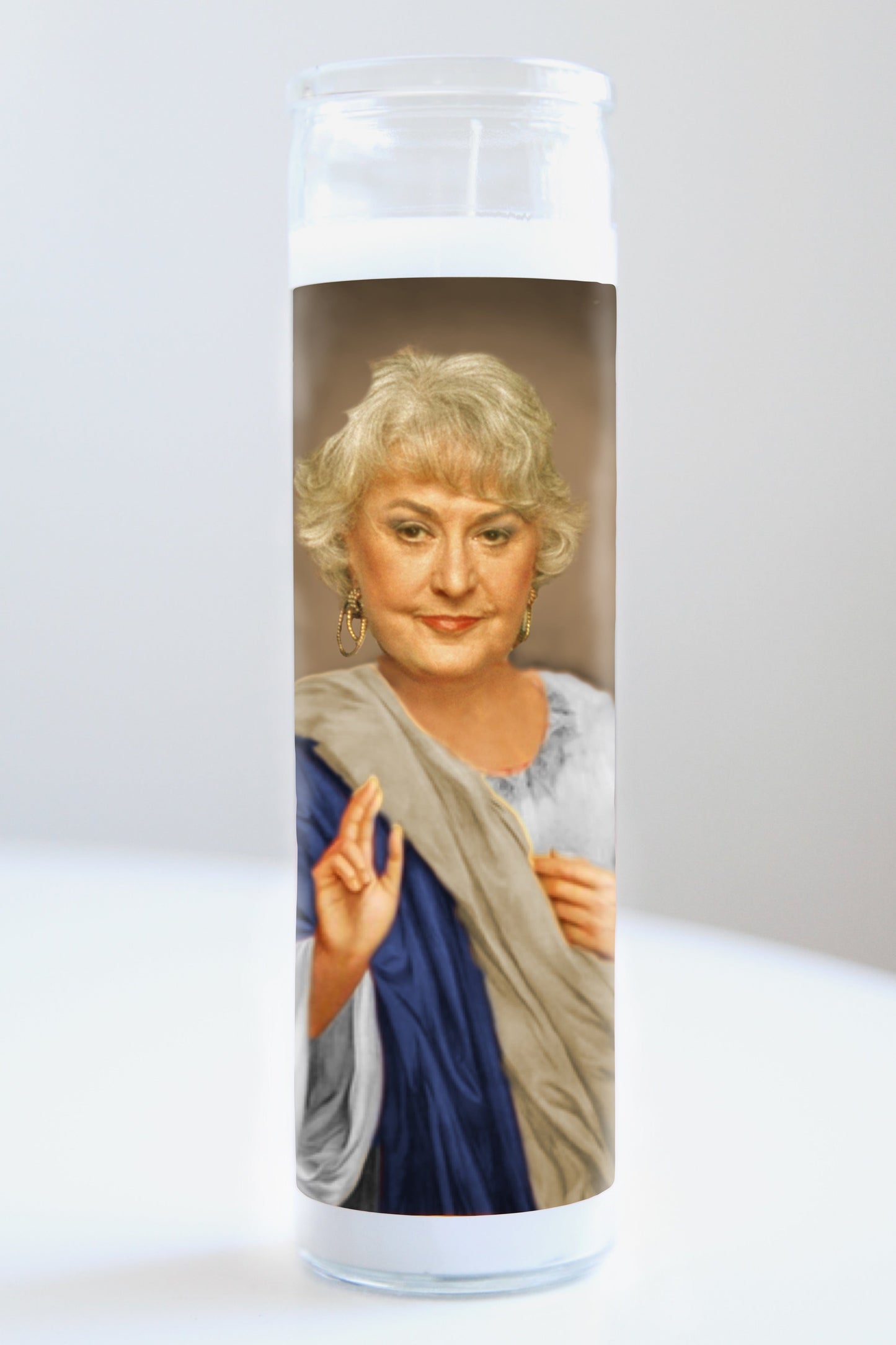 Dorothy (Golden Girls) Blue Robe Candle