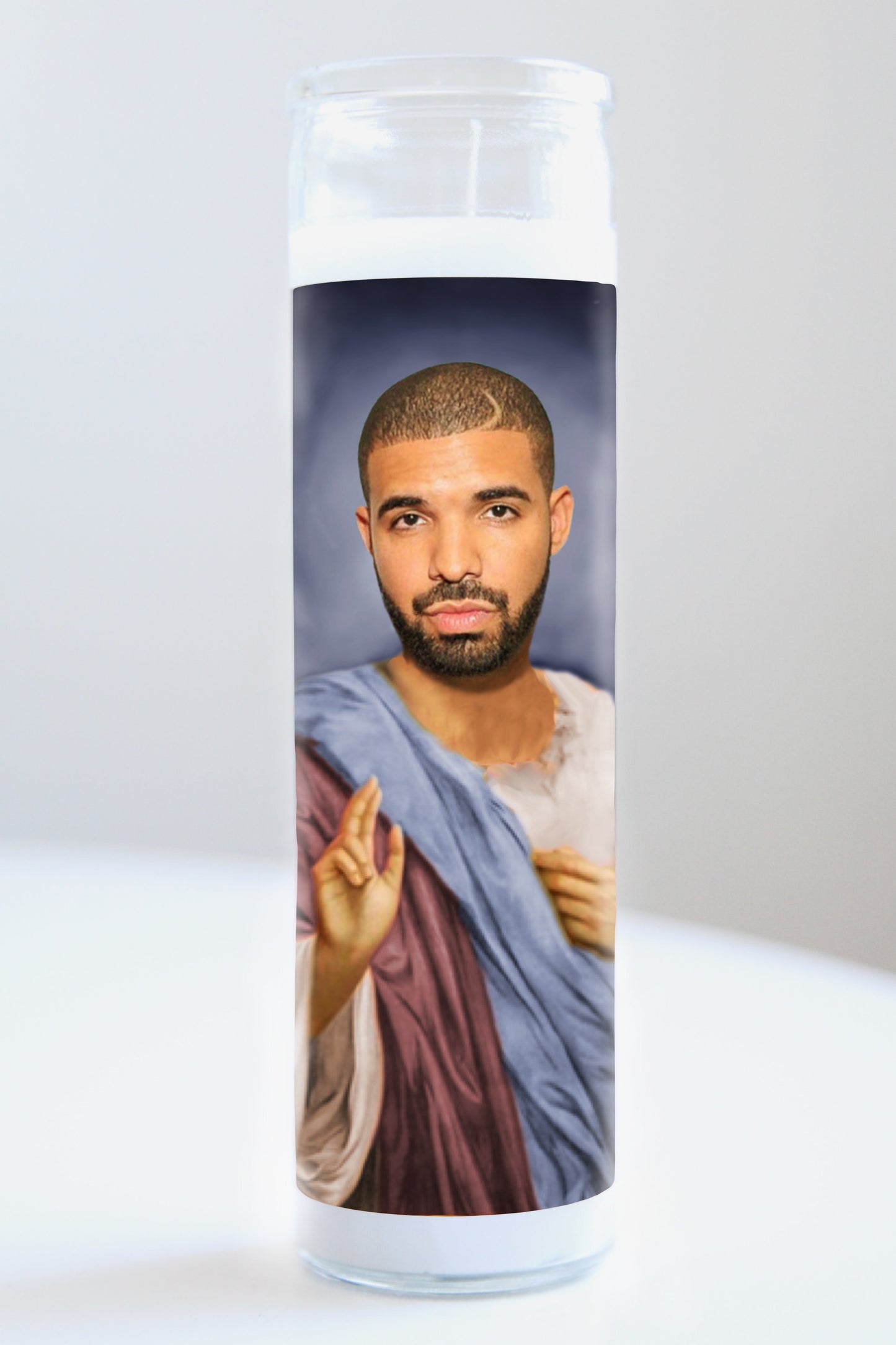 Drake Blue Robe Candle