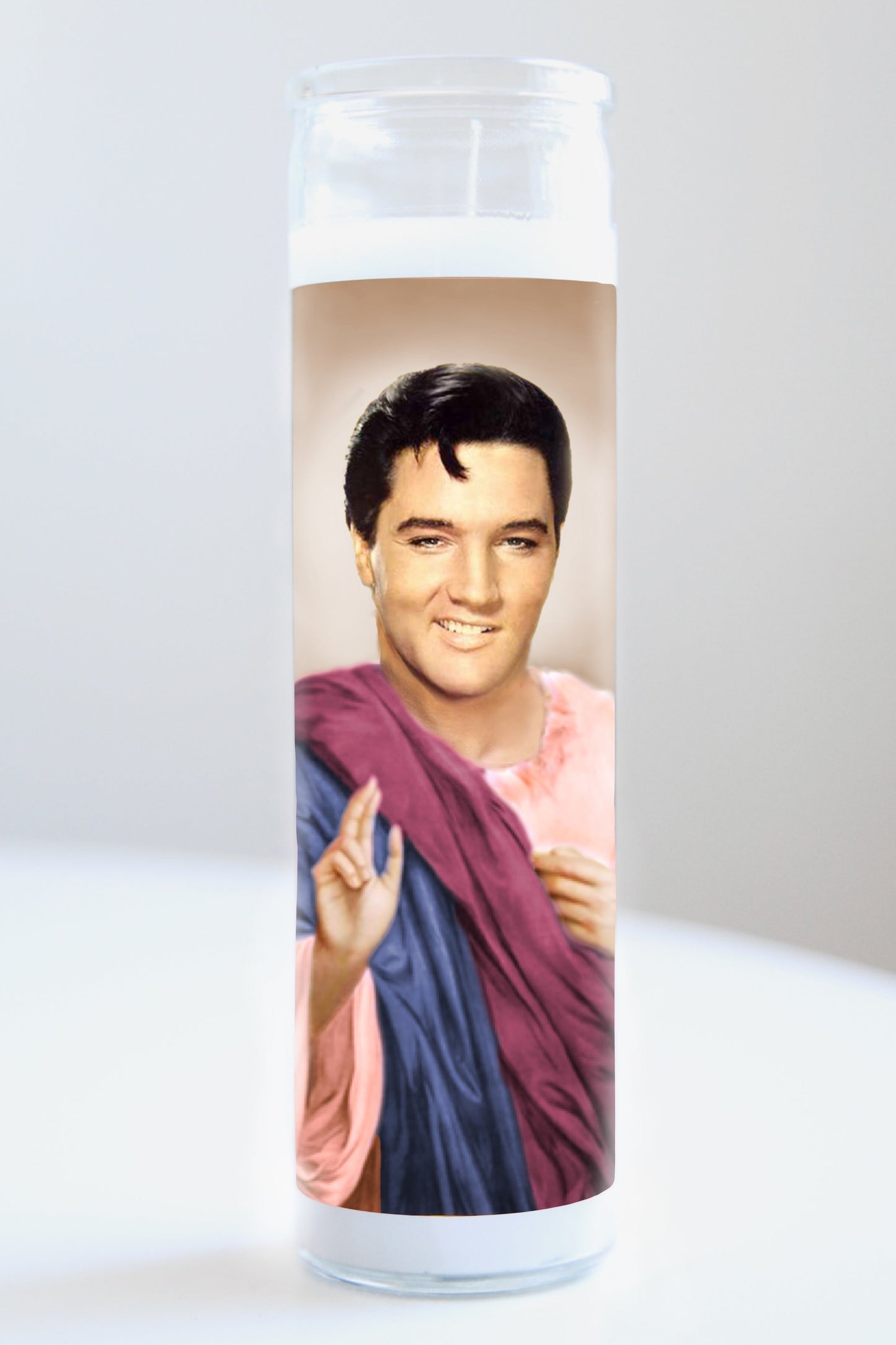 Elvis Presley Pink Robe Candle