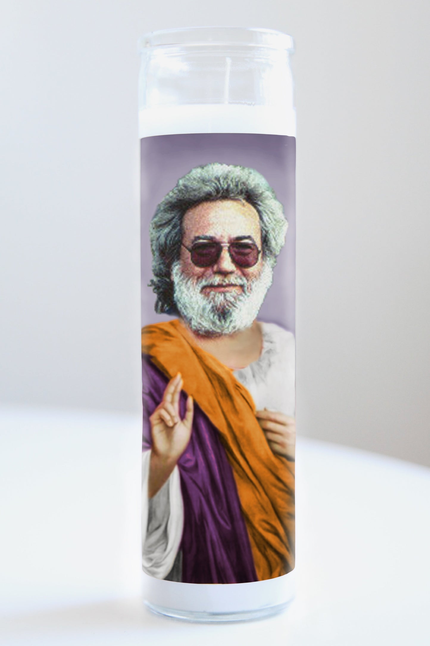 Jerry Garcia Purple Robe Candle