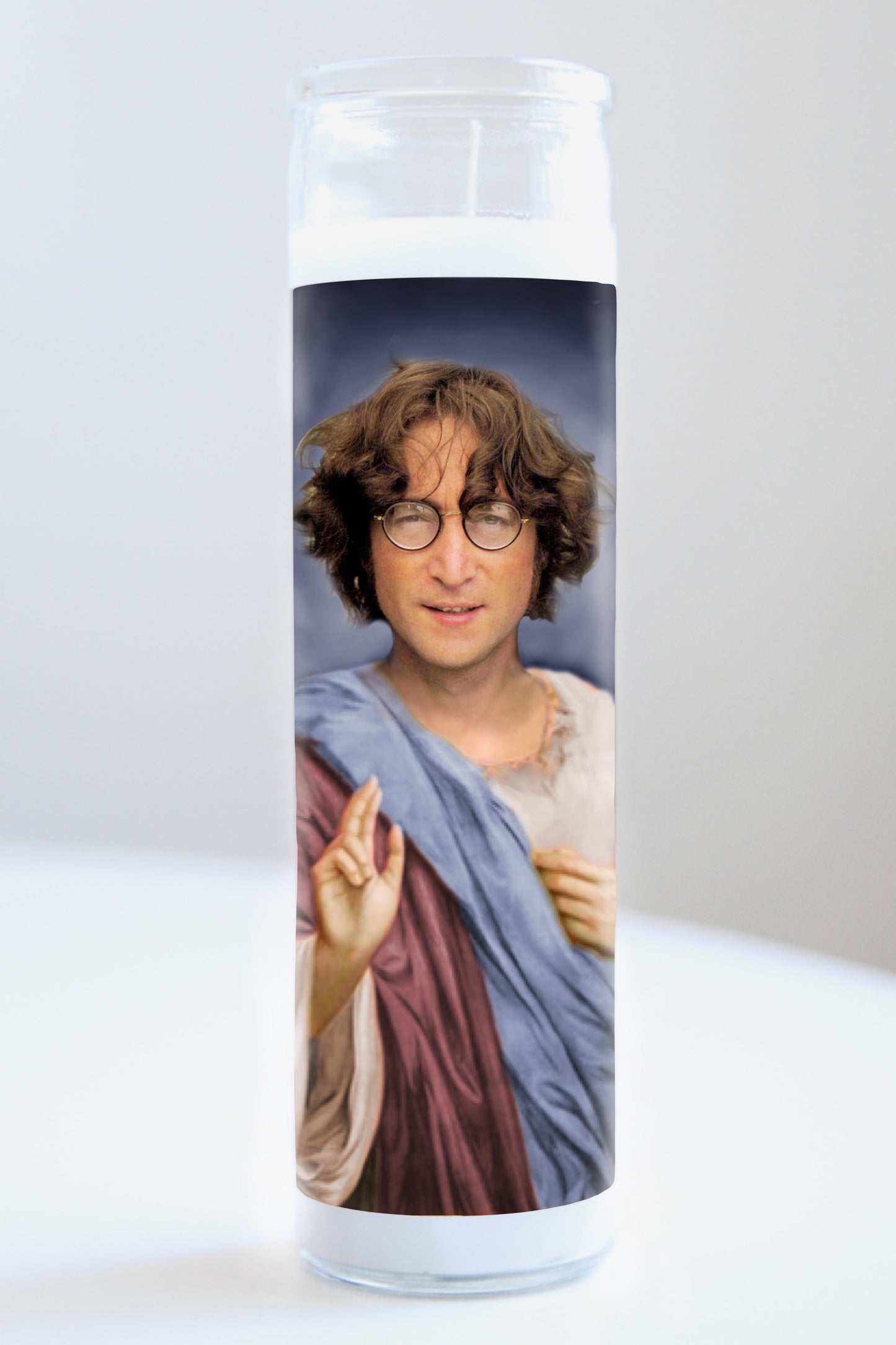 John Lennon Blue Robe Candle