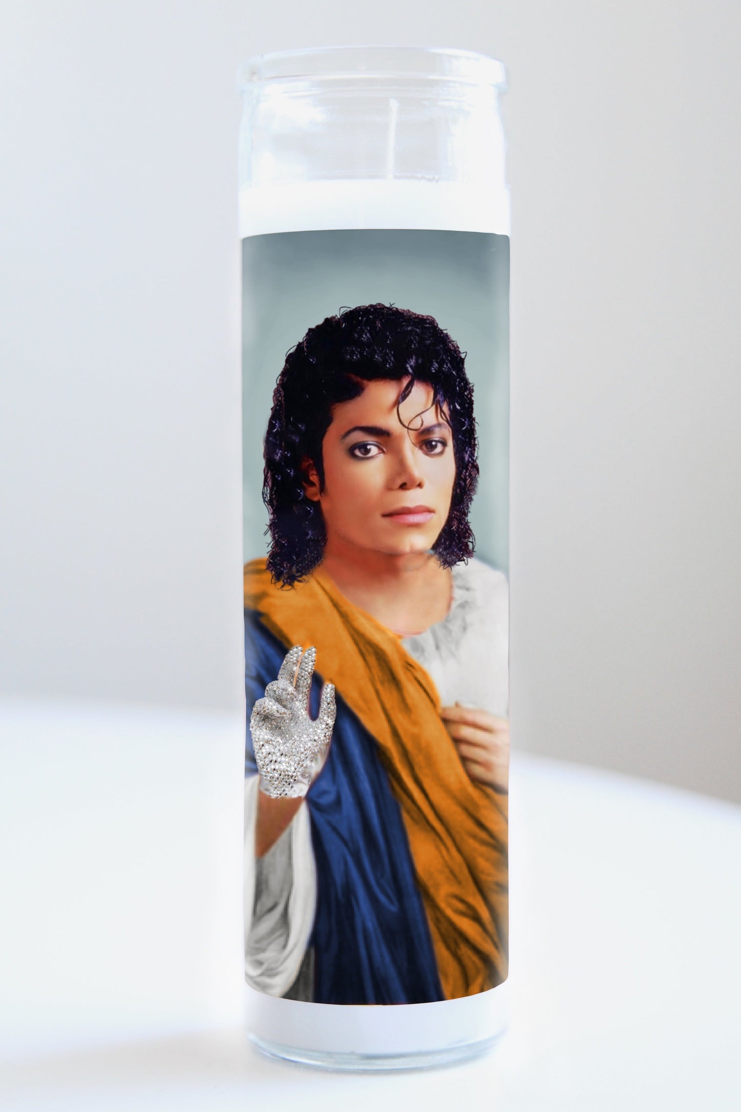 Michael Jackson Blue Robe Candle
