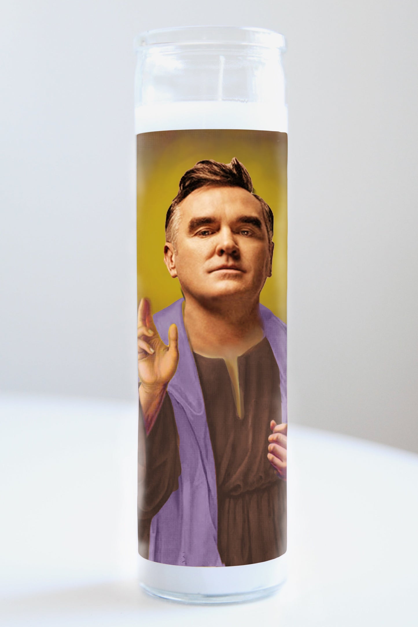 Morrissey Purple Robe Candle