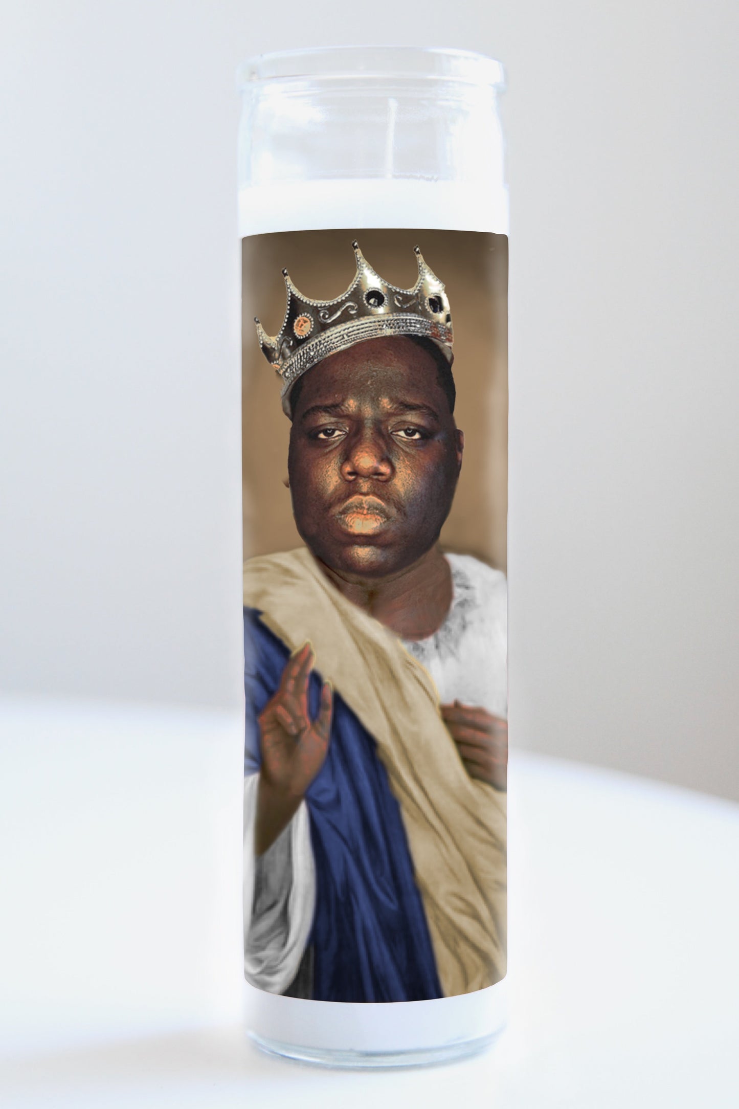 Notorious B.I.G. Blue Robe Candle