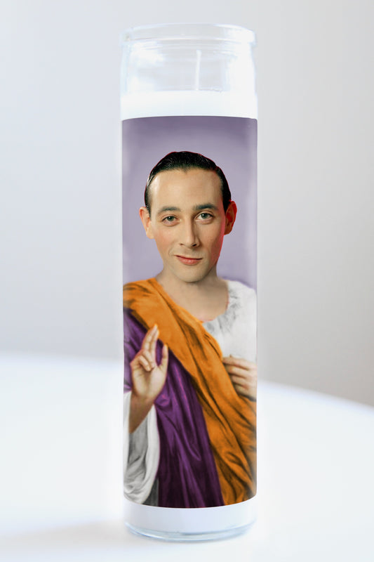 Pee-wee Herman Purple Robe Candle