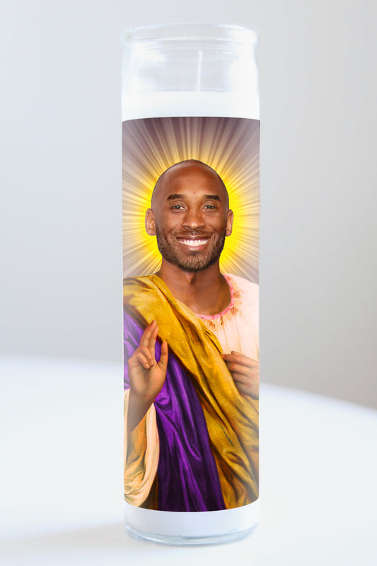 Kobe Bryant Team Colors Candle
