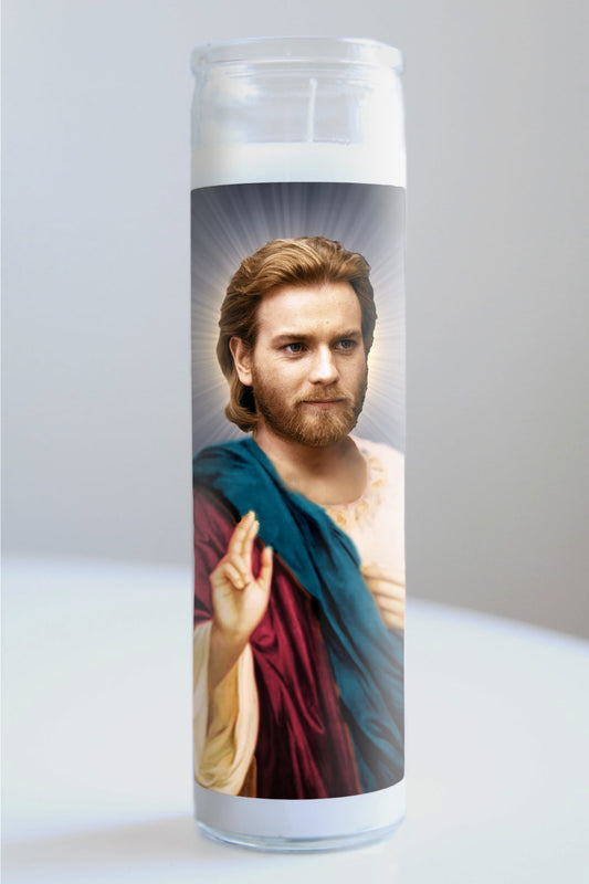 Obi Wan Blue Robe Candle