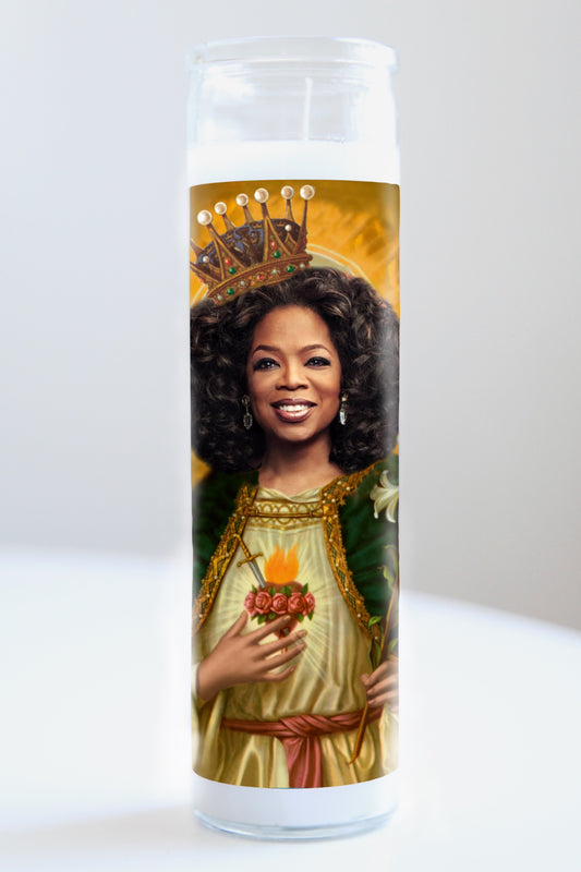 Oprah Winfrey Saint Candle