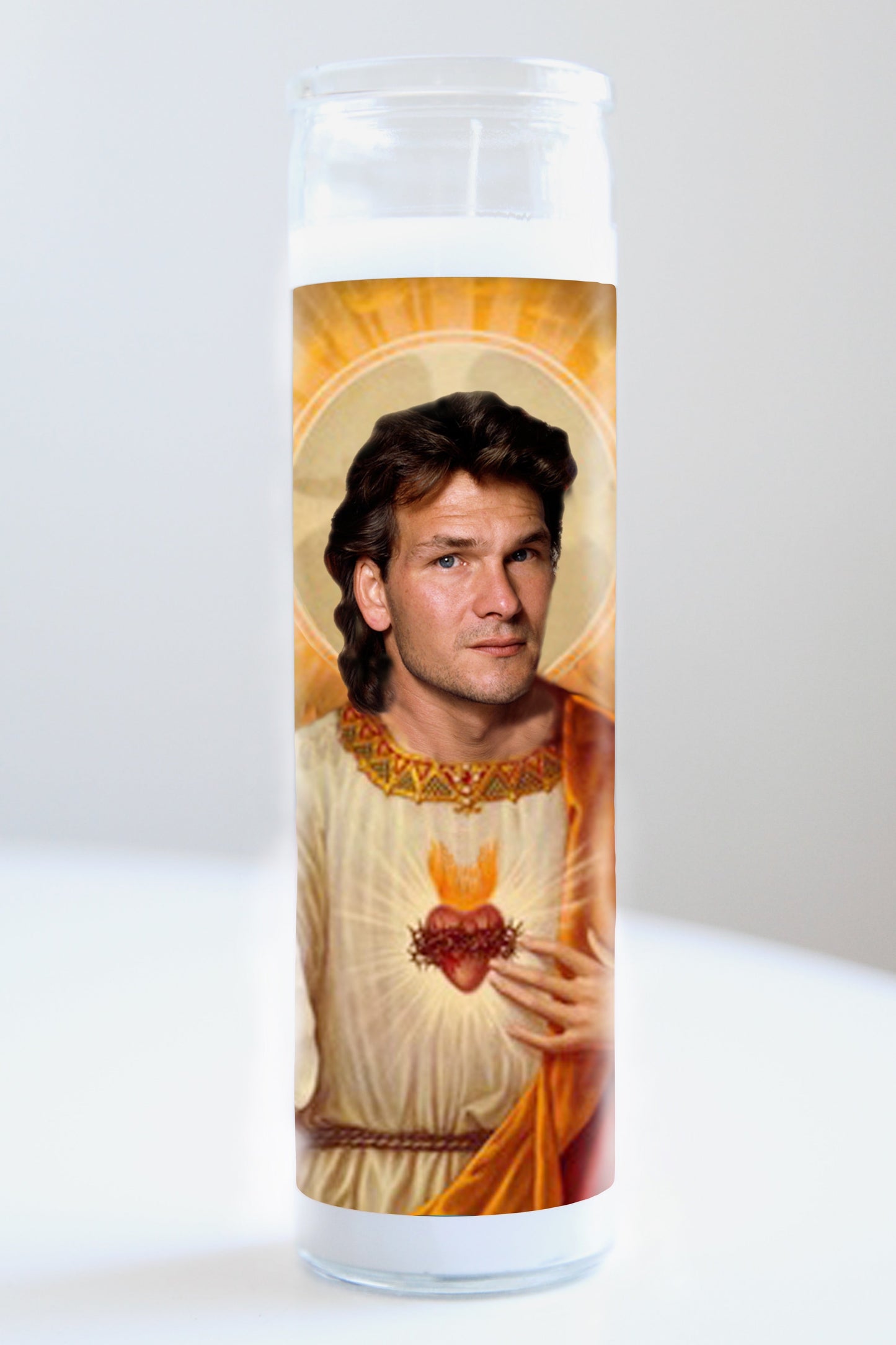 Patrick Swayze Saint Candle