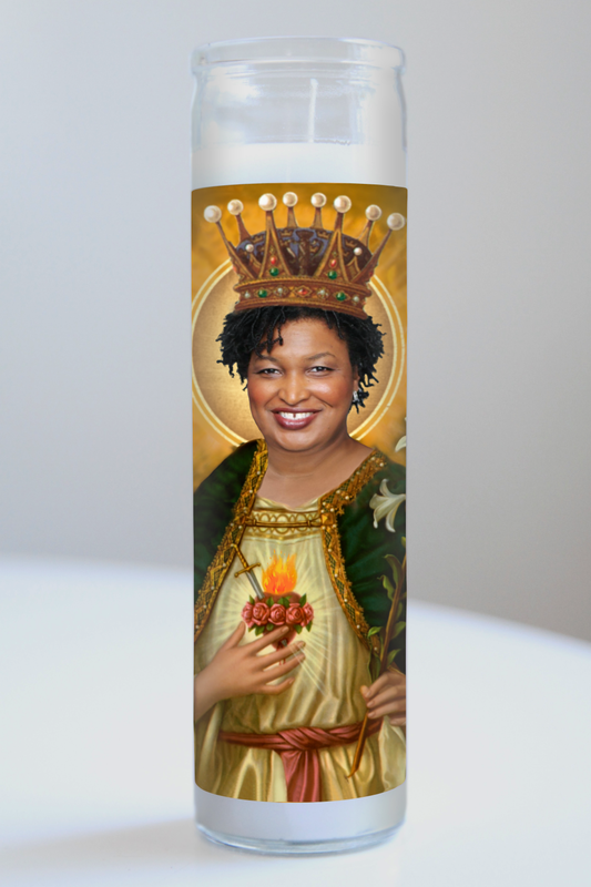 Stacey Abrams Saint Candle