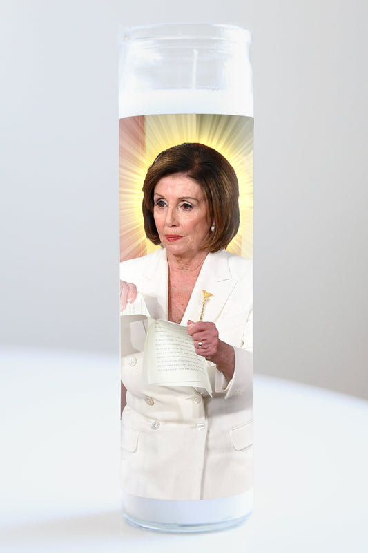 Nancy Pelosi "State of the Union" Candle