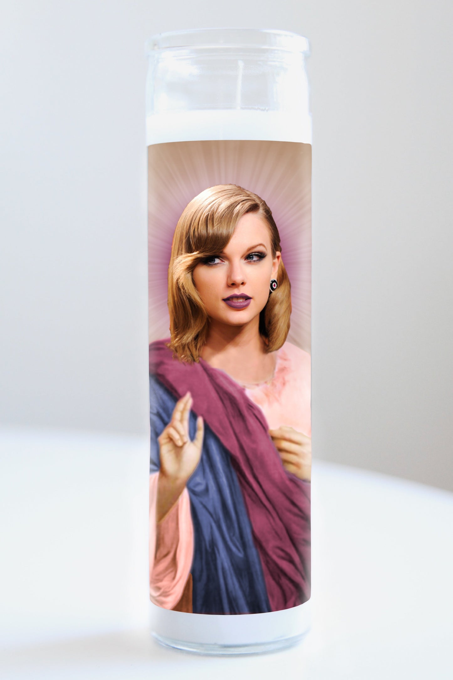 Taylor Swift Pink Robe Candle
