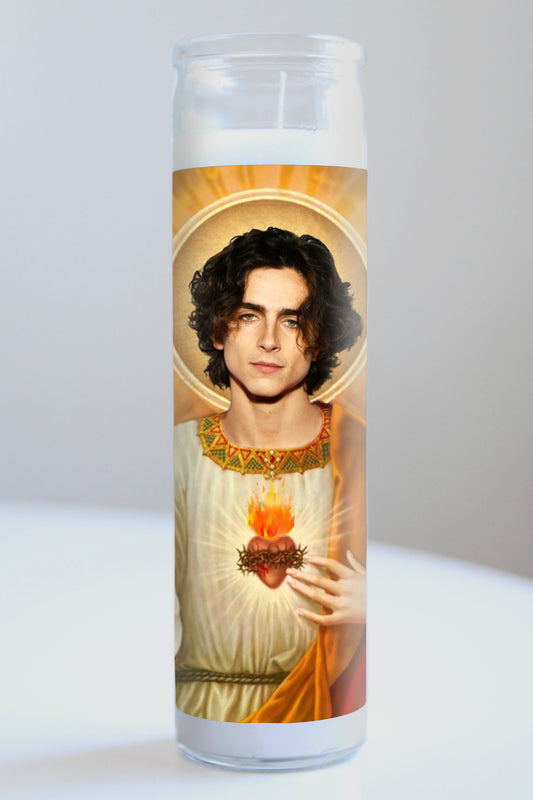 Timothée Chalamet Saint Candle