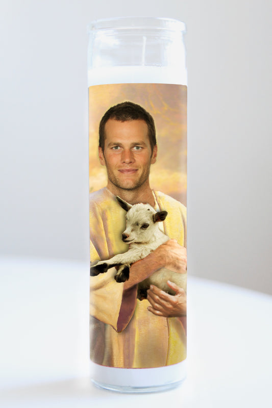 Tom Brady "GOAT" Candle