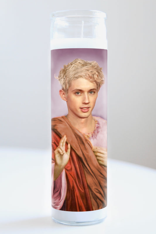 Troye Sivan Pink Robe Candle