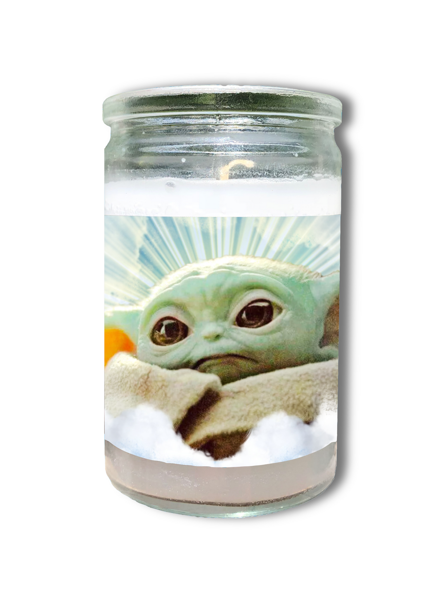 Baby Yoda Mini Candle