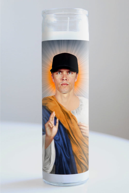 Zack Greinke Team Colors Candle