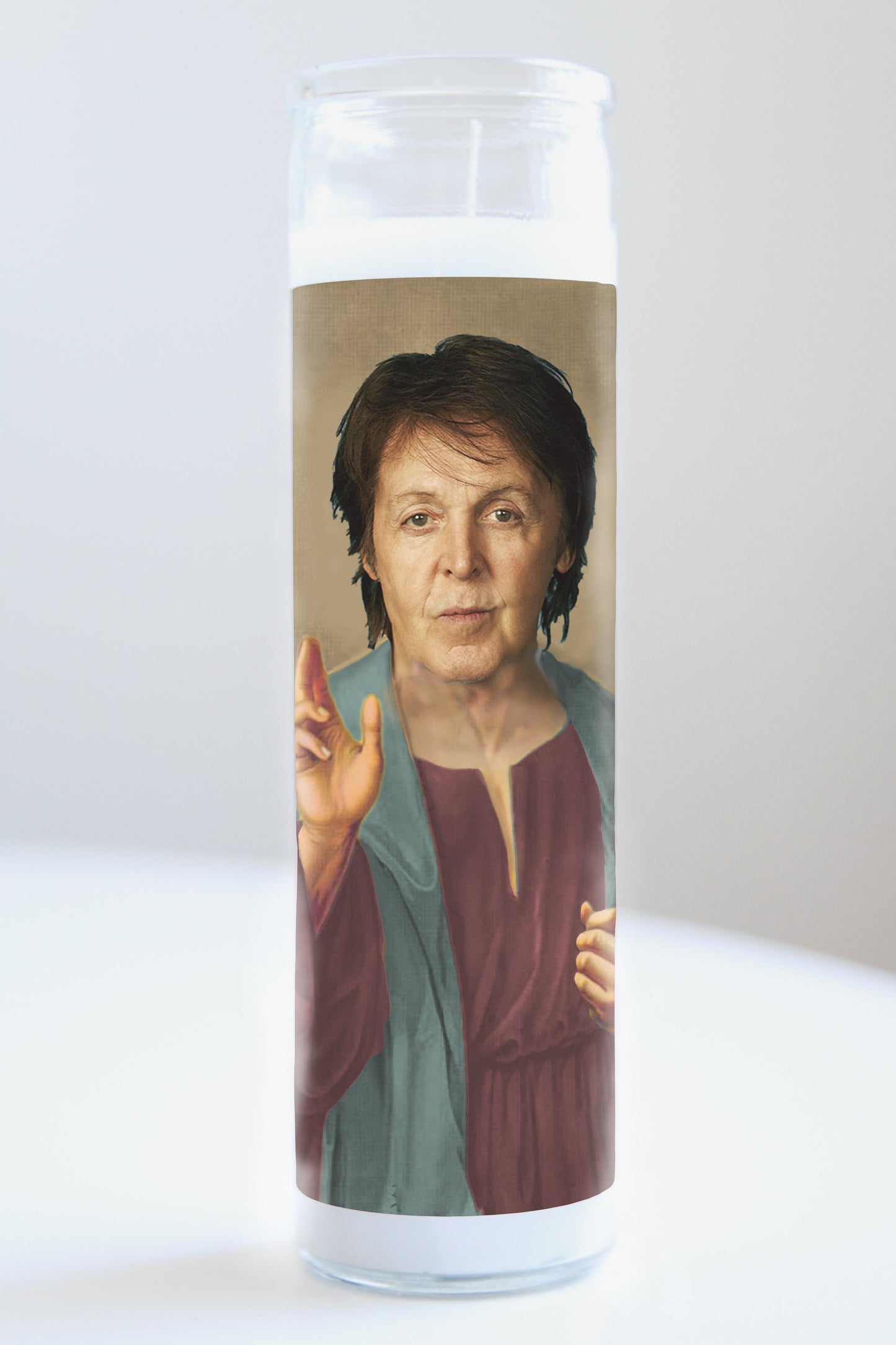 Paul McCartney Maroon Robe Candle